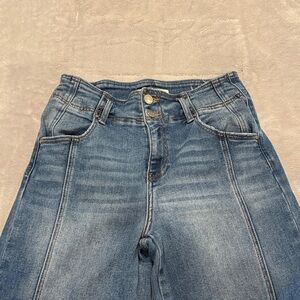 Risen High-Rise Wide Leg Women’s Jeans, Size 7/28